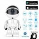 Robot intelligent camera de surveillance wifi 1080P vision à infrarouge audio bidirectionnel 