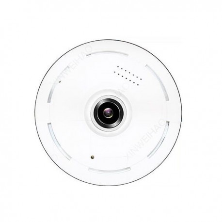 Caméra de surveillance Full HD 1080P vision panoramique Wifi IP Fisheye 