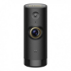 Caméra de surveillance  IP 720p vision de nuit Wifi noire cylindrique 