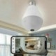Ampoule à caméra espion vue panoramique 360° à Wifi 