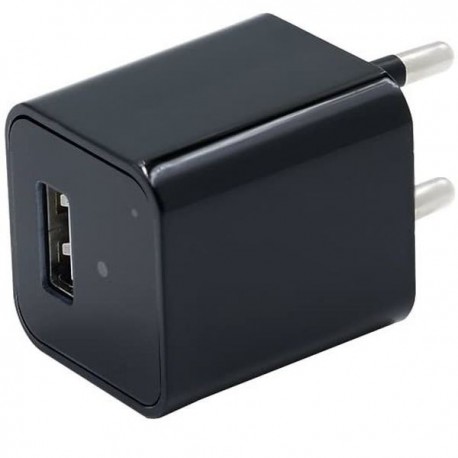 Chargeur USB secteur à caméra espion 1080P WIFI détecteur de mouvement