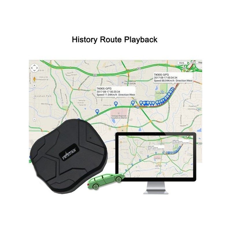 Tracker GPS et mouchard pour écoute discrète 